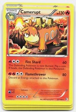 Pokemon Camerupt 22/149 Boundaries Crossed NM picture