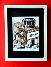 CHIARA BELLINI | BALMAIN COMFORT PILLS Hand Signed Authentic Print | COA picture
