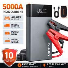 AstroAI Car Jump Starter, 5000A Peak 12V Auto Battery Booster Pack & Power Bank picture