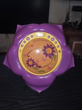 2009 Disney Fairies Tinker Bell & Friends Purple Flower CD Boombox Player F500B picture