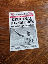 1969 Topps - 1968 World Series Bob Gibson #162 picture