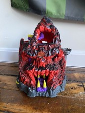 1992 Mighty Max Trapped in Skull Mountain Playset Bluebird Volcano Incomplete picture