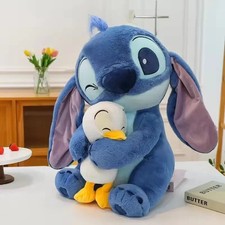 Kawaii Plush Doll Stitch Lilo Doll Cute Duck Stitch Plush Stuffed Toy picture