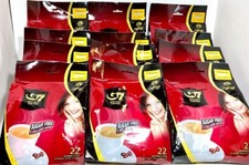 Trung Nguyen G7 Instant Coffee Sugar Free+Collagen 22 Sachet x16g ( Pack of 12 ) picture