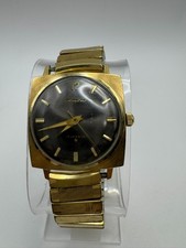 ​Vintage 1960s Seiko 10K Gold Filled Square Dress Watch Hand Wind Runs picture
