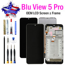 OEM LCD Display Touch Screen Digitizer Frame + Tools For BLU View 5 Pro B170D US picture