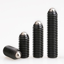 M3 - M16 Black Socket Set Screw Spring Ball Head Point Grub Screws Alloy Steel picture