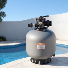 VEVOR Sand Filter 20 in Above Inground Swimming Pool Sand Filter 7-Way Valve picture