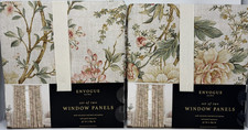New Envogue Floral Butterfly Drapes Panels 37