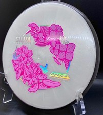 MVP Axiom Plasma Soft Proxy - Black/Pink Rim Gem - Silva Special Team Disc Golf picture