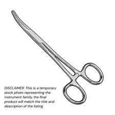 5 pcs Kelly Hemostatic Forceps 8