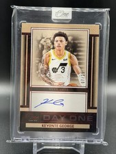 2023-24 Panini One & One Day One Signatures Keyonte George Auto Red /25 picture