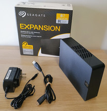 Seagate Expansion 8TB External USB 3.0 Hard Drive HDD Fully Tested Good With Box picture