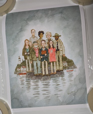SDCC 2026 - Scott C. - Widow's Bay (2026) - Apple TV - Island Times - Art Print picture