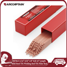 ARCCAPTAIN ER70S-6 Mild Steel TIG Welding Rod 5LB TIG Filler Rod 1/16