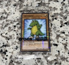 Konami Yu-Gi-Oh TCG Crocs Crocodile CRD-EN001 Promo Monster Card English Sealed picture
