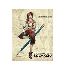 Stone House’s Anatomy Note By Seok Jeong Hyun Figure Drawing Book In English picture