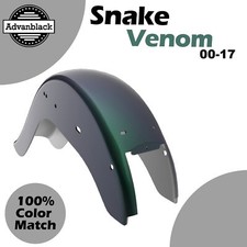 For Harley Softail 2000-2017 SNAKE VENOM Cholo Vicla Chicano Style Rear Fender picture