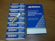 Set of 8 AC Delco Iridium Spark Plugs 41-110 12621258 picture