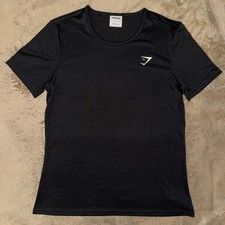 GYMSHARK Women’s Training T-Shirt in Black - Size Small picture
