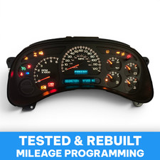 2003-2006 Silverado Sierra Tahoe Suburban Yukon Instrument Cluster | 15114649 picture