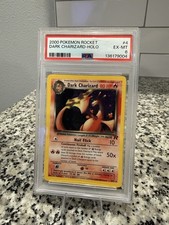Pokémon 2000 Team Rocket Dark Charizard 4/82 Holo Unlimited PSA 6 picture