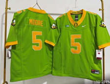 Nike Oregon Ducks Moore #5 Football Jersey Men’s S Green/Yellow picture