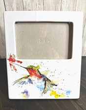 Dean Crouser for DEMDACO Hummingbird 4x6 Photo Frame Watercolor White/Multicolor picture