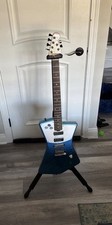 Sterling St. Vincent Electric Guitar Blue with Hard Case picture