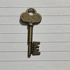 Antique Style Brass Skeleton Keys/classic Bow & Bit picture