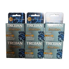 Trojan Bareskin Thinnest Sensitive Premium Lubricated Latex Condoms, Pack of 6 picture