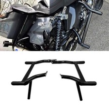 Saddlebags Guards Crash Rails Bars For Harley Touring Road Street Glides 97-08 picture