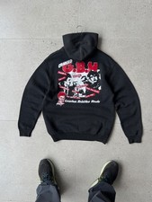 Charged G.B.H leather, bristles studs vintage Hoodie used size M picture