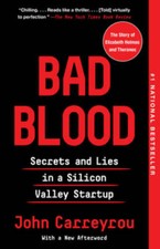 Bad Blood: Secrets and Lies in a Silicon Valley Startup - Paperback - VERY GOOD picture