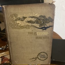 1893 1st Ed. Mark Twain The £1000000 Bank-Note & Other New Stories/C. L. Webster picture