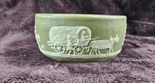 Pisgah Forest 1953 cameo bowl, Signed Stephen, Long Pine, Arden, NC picture