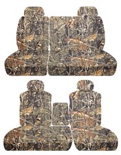 Fits 2001-03 Ford F150 truck Front 40-60 w/ console and 60/40 Rear seat covers picture