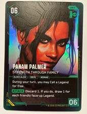 Panam Palmer Strength Through Family Secret Rare B085 - Cyberpunk TCG NM/M picture