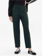 Athleta 8 Endless High Rise Pant Pine Green Size Zip Travel Work Comfort 2025 picture