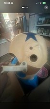 vintage MacGregor hard-shell football helmet, dating from the 1960s. picture