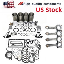 S4S Overhaul Rebuild Kit+4pcs connecting rod for Mitsubishi S4SD S4S-IDI Engine picture