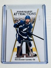 Upper Deck 2025-26 Premier Nikita Kucherov Premier Attractions Patch PA-NK /25 picture