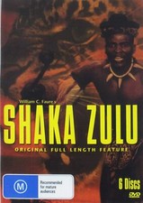 SHAKA ZULU (1986) Complete Mini-Series DVD BRAND NEW (USA Compatible) picture