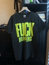 VTG 1988 Soundgarden F**K Happens shirt L Sub Pop 🔥RARE🔥 Fruit Of The Loom picture