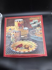 Lenox in box Winter Greetings Everyday 16 Piece Dinnerware Set 4 Birds Cardinals picture