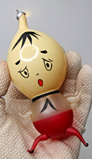 Vintage Anthropomorphic Glass HUMPTY DUMPTY Christmas Ornament De Carlini Italy picture