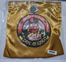 Boston Scally Pot O Gold Dust Bag & Silver Collector’s Coin picture