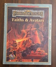AD&D 2E TSR Forgotten Realms Faiths & Avatars 9516 picture