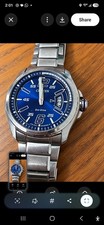 Citizen Eco-Drive H145-S073545 Radio Controlled Titanium Sapphire Blue Dial Two picture