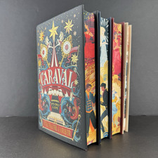 Stephanie Garber Caraval 1-4 FairyLoot Iron Editions Series Set Sprayed Edges picture